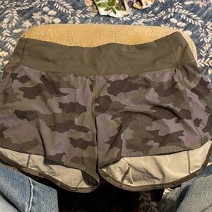 lululemon athletica Camouflage Athletic Shorts